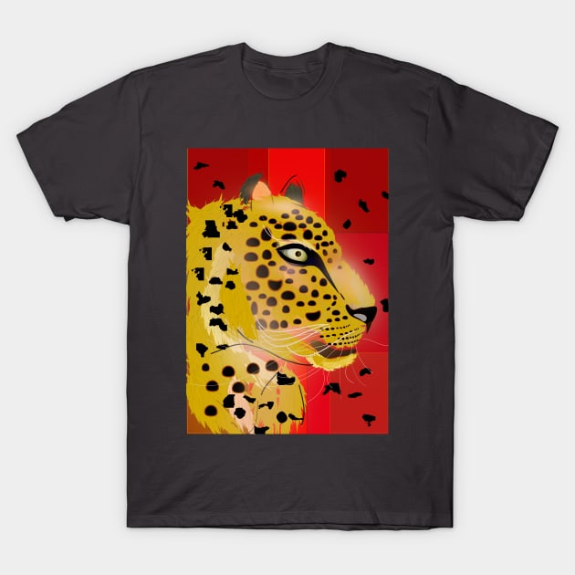 Leopard T-Shirt by Zealjagan